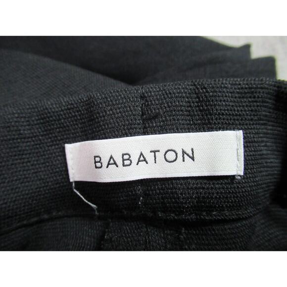 Babaton Pants Womens Size XXS Black Mid Rise Ankle Designer Casual Pull On Dress - Picture 2 of 14